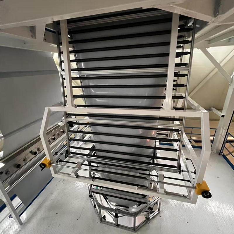 five layer blown film machine