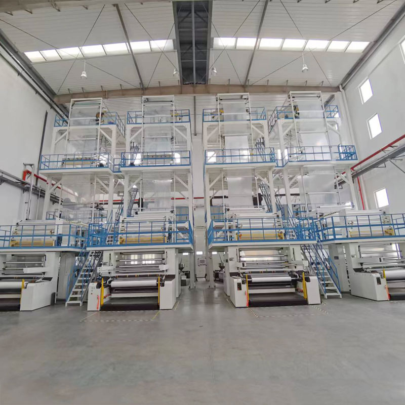 Máy thổi màng tốc độ cao bảy lớp